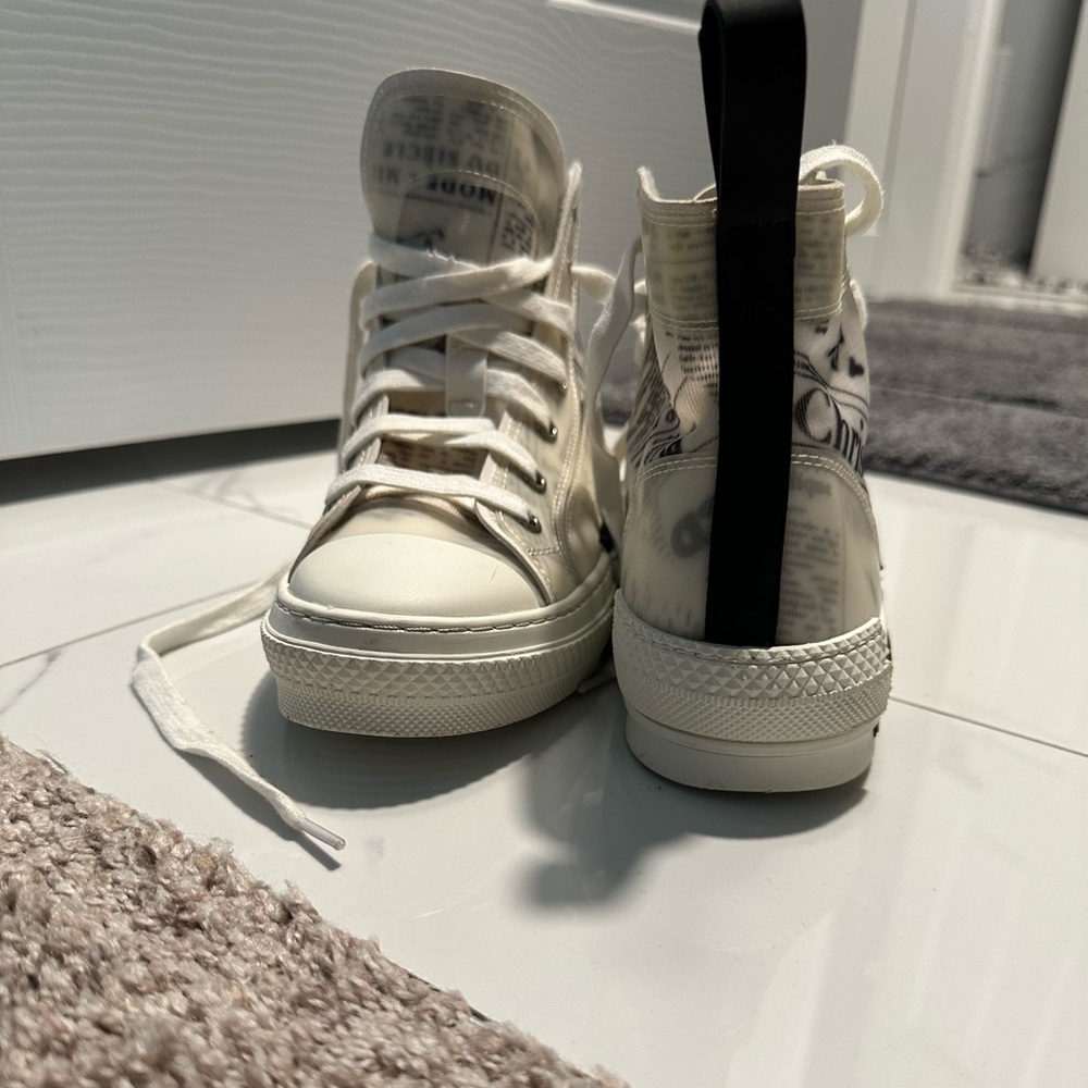 Christian Dior sneakers size 38 newsprint - Picture 2 of 7